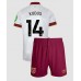 West Ham United Mohammed Kudus #14 Tredjedraktsett Barn 2024-25 Kortermet (+ Korte bukser)